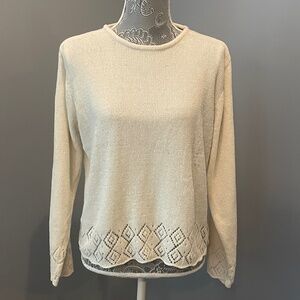 Detailed Hem Sweater